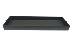 The tray for storing all your loose items, grey, level sided and slots onto the Bintec van frame.
